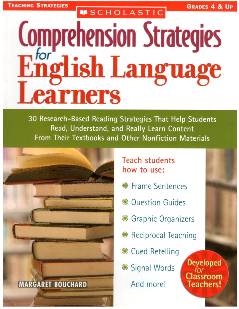 Rich Results on Google's SERP when searching for 'Comprehension Strategies for English Language Learners Book'