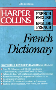 Rich Results on Google's SERP when searching for 'Harper Collins French-English, English-French Dictionary Book'