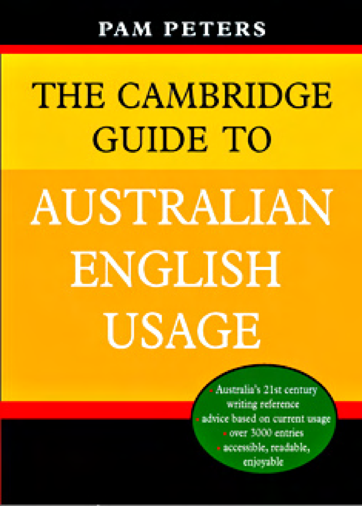 Rich Results on Google's SERP when searching for 'The Cambridge Guide To Australian English Usage Book'